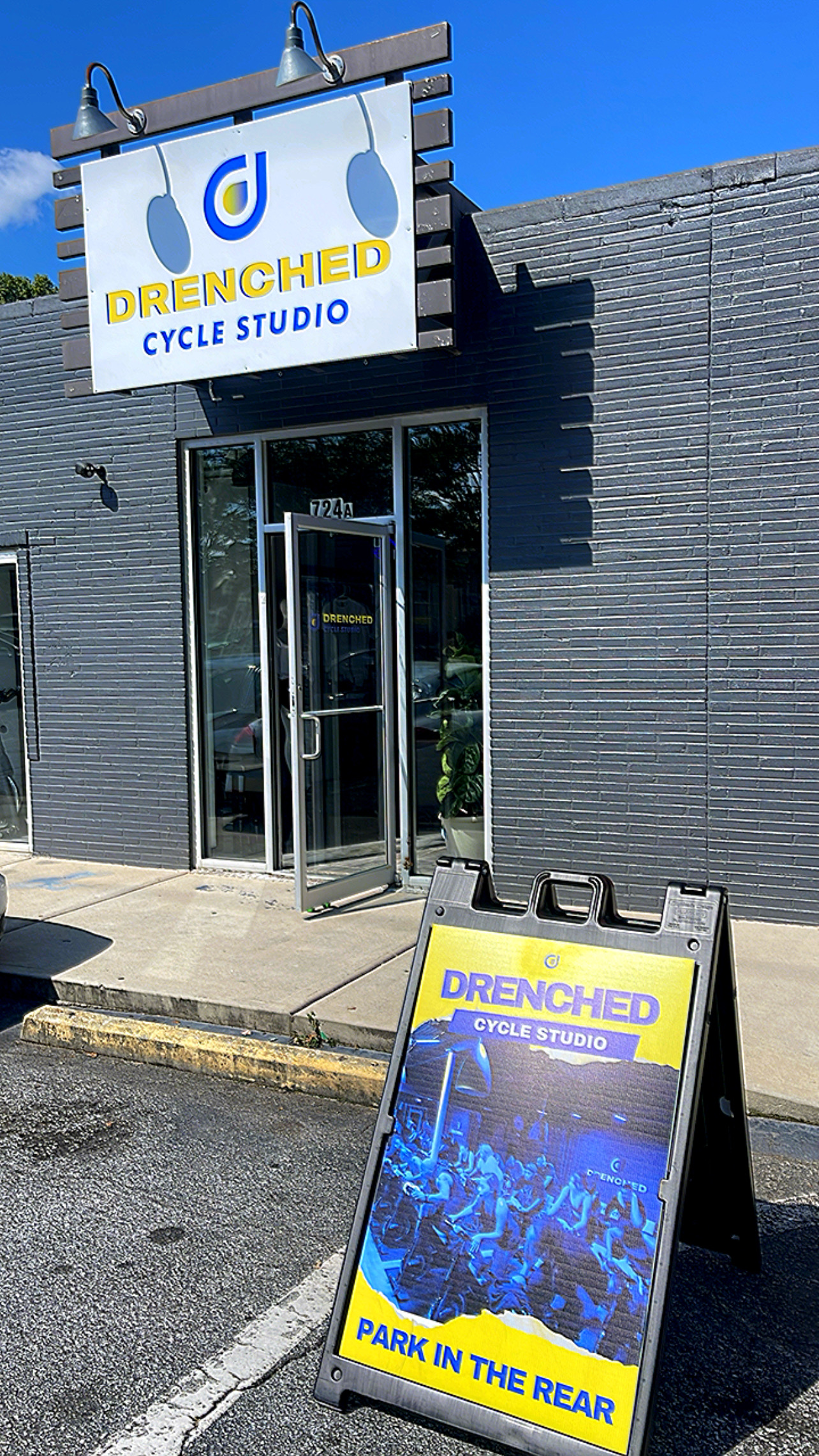 Drenched Cycle Studio exterior